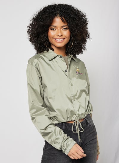 Buy New Dawn Triple Triangle Jacket Khaki in UAE