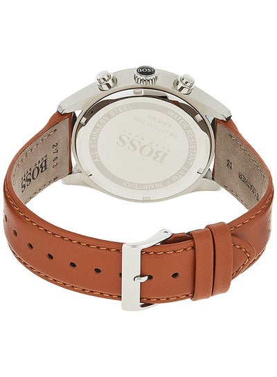 اشتري Men's Leather Chronograph Wrist Watch 1513475 في مصر