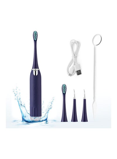 Buy Electric USB-Charging Dental Cleaning Kit Blue 23.2x3cm in UAE