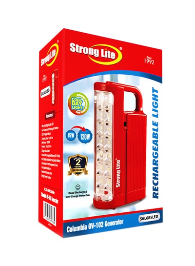 Buy Rechargeable Emergency Led Light Red in Saudi Arabia