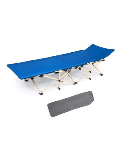 Buy Portable Bed Collapsible Foldable Camping Cot for Outdoor Indoor with Bag 190cm in UAE