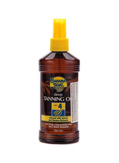 Buy Deep Tanning Oil SPF4 236ml in UAE