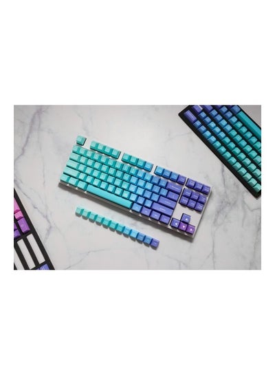 Buy Azure SA Keycaps 108 ABS Doubleshot Set For Keyboard/MX Compatible Standard Layout Multicolour in Egypt