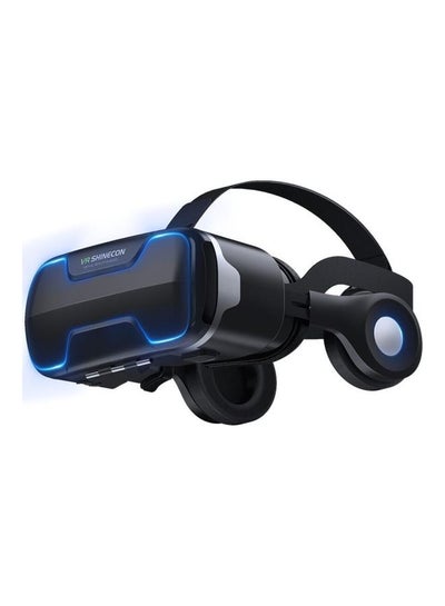 اشتري VR Virtual Reality 3D Glasses For IOS Android Smartphone Black في السعودية