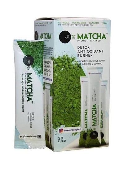 Buy Natural Raw Matcha Green Tea 20x10-8gr in Saudi Arabia