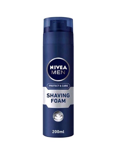 Buy Men Protect And Care Shaving Foam, Aloe Vera And Provitamin B5 200ml in UAE