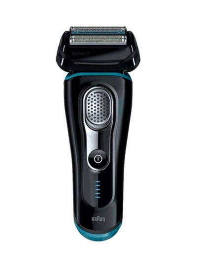 Buy Series 9 Electric Wet And Dry Foil Shaver Black/Blue in UAE