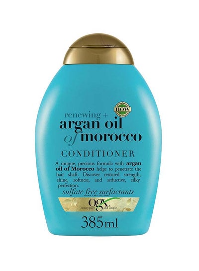 Buy Renewing Plus Argan Oil Of Morocco Conditioner 385ml in UAE