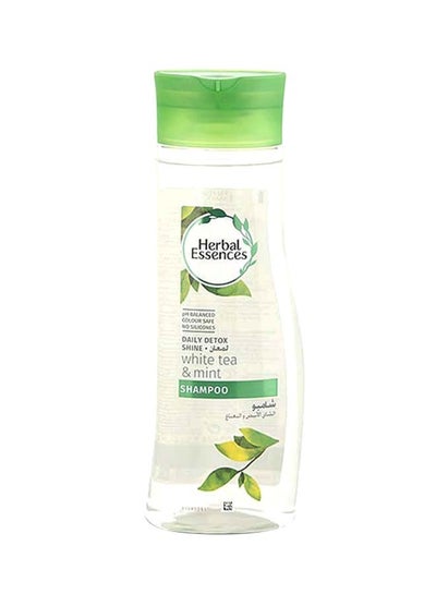 Buy Daily Detox Shine White Tea And Mint Shampoo 400ml in UAE