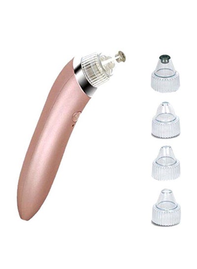 Buy 4-In-1 Blackhead Remover Device Rose Gold/Clear in Saudi Arabia