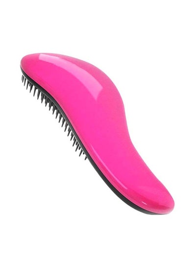 Buy Detangler Hair Comb Pink 10x6x3cm in UAE