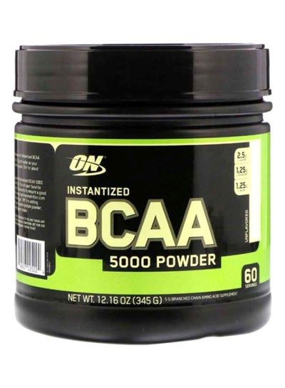 اشتري مسحوق الأحماض الأمينية المشبعة إنستانتايزد BCAA 5000 في الامارات