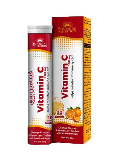 Buy Vitamin C 20 Tablets Helps Maintain Immune System in UAE