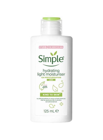 Buy Face Cream For Sensitive Skin Hydrating Light Moisturiser 125ml in UAE
