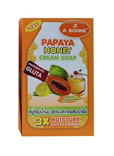 Buy Papaya Honey Cream Soap 90grams in Saudi Arabia