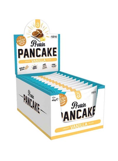 Buy Pack of 12 Protein Pancake Vanilla in UAE