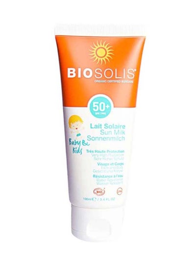 اشتري حليب عضوي للوقاية من الشّمس بعامل حماية من الشمس SPF50 في الامارات