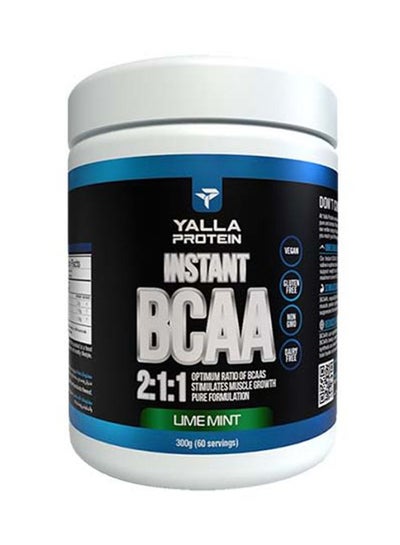 Buy Instant BCAA 2:1:1 Lime Mint 0.30kg 60 Servings in UAE