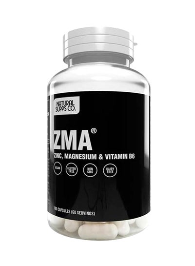 Buy ZMA Zinc And Magnesium 180 Capsules in UAE