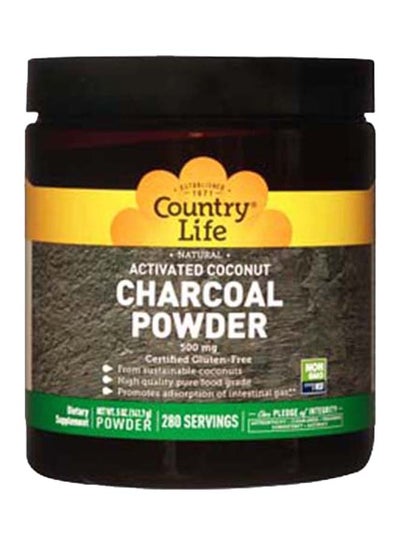 Buy Activated Coconut Charcoal 500 mg Powder 280 Servings, 5 oz (141.7 g) in Saudi Arabia