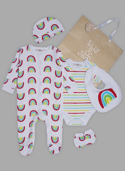 اشتري 5 Piece Baby Combo Set White في السعودية