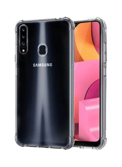 Buy Samsung Anti-Shock Cover A20S Clear in Egypt