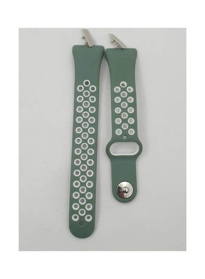 اشتري Honor Band 6 Soft Silicone Replacement Strap With Amazing Design Green في مصر