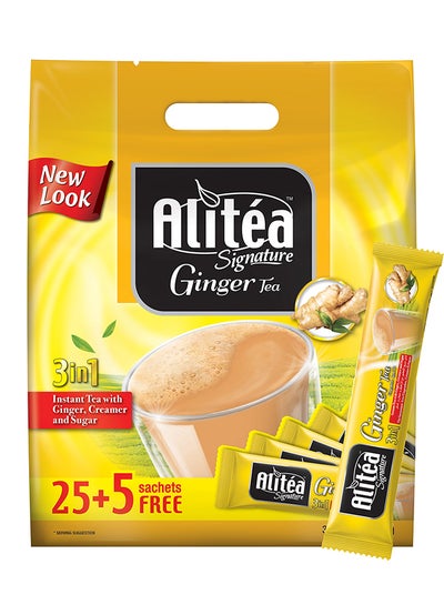 Buy Signature Ginger Tea Pouch 25 + 5 Free Sticks Promo Pack 20g in UAE