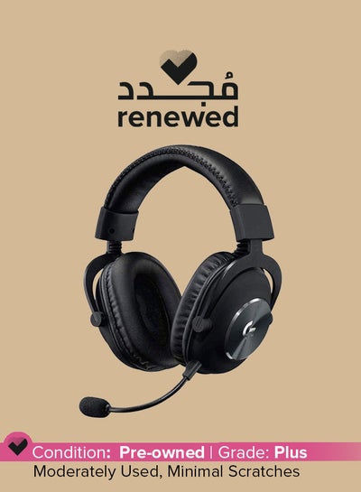 Buy Renewed - G PRO X Gaming Headset (2nd Generation) With Blue Voice, DTS Headphone:X 2.0 And 50 mm PRO-G Drivers, For PC,Xbox One,Xbox Series X|S,PS5,PS4, Nintendo Switch in Saudi Arabia