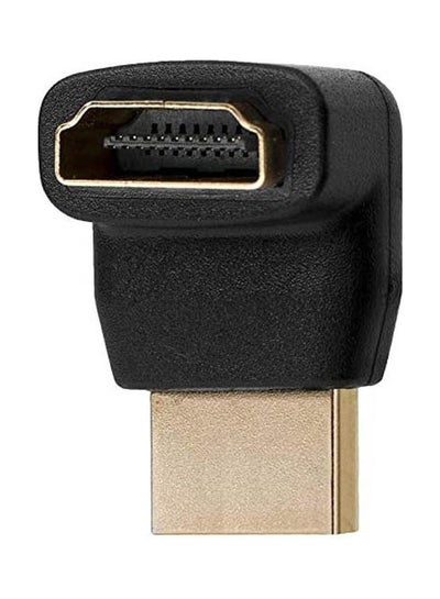 Buy 90 Degree Angle Hdmi Cable Extend Adapter Converter Black in Egypt