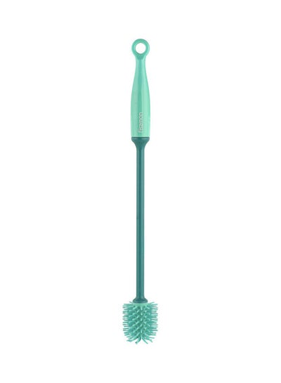 Buy Silicone Bottle Cleaning Brush Green 29.5x3.5x2cm in UAE