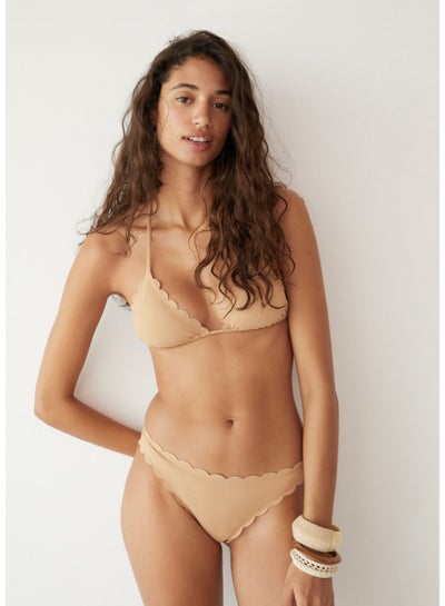 Buy Scallop Waves Detail Bikini Bottom Sand in Saudi Arabia