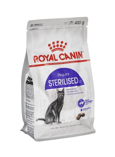 Buy Sterilised Dry Cat Food Multicolour 400grams in Saudi Arabia