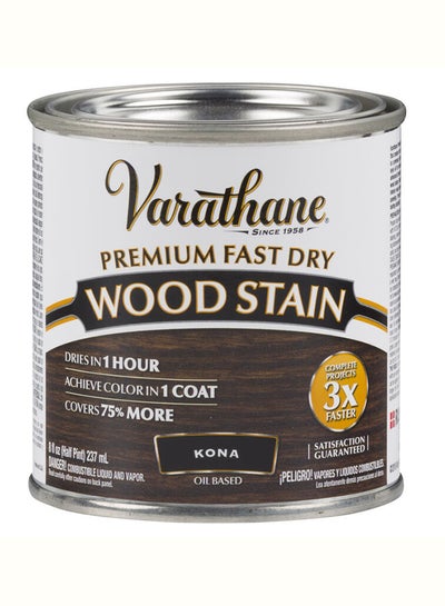 Buy Premium Fast Dry Wood Stain Kona 237ml in UAE