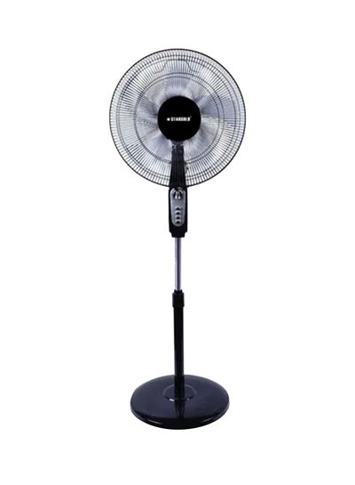 Buy Adjustable Electric Stand Pedestal Fan 60.0 W SG-4041 Black in UAE