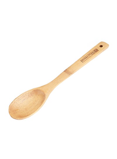 Buy Bamboo Serving Spoon Brown 30x6cm in Saudi Arabia