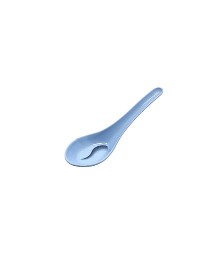 Buy Super Rays Soup Spoon Blue 5.5inch in UAE