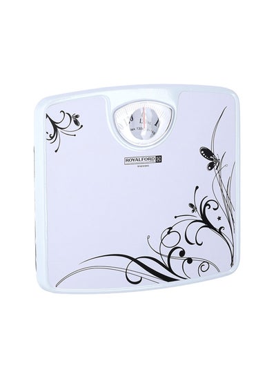 Buy Weighing Scale-Mechanical Blue/White 26.5x24.5x4cm in UAE