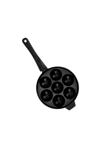  Carote Non Stick Appam Maker Uttappa Tawa (4-Cavities), Granite  Uttapam Pan, Gas Compatible, 18cm, PFOA Free: Home & Kitchen