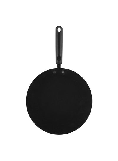 Buy Aluminum Tawa Black/Silver/Red 28cm in Saudi Arabia