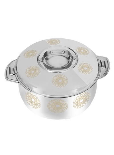 Buy Stellar Laser Stainless Steel Hot Pot Silver 6Liters in UAE