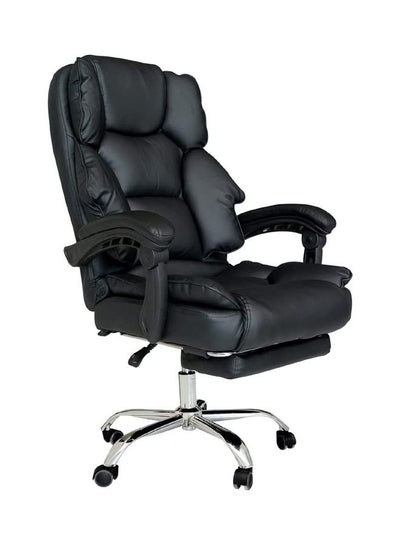 Buy Ergonomic Adjustable Headrest Armrest And Lumbar Support High Back Mesh Office Chair Black 70x60x38cm in UAE
