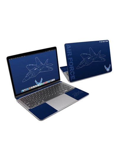 Buy F 22 Raptor Skin Cover For Macbook Air 13 Multicolour in Egypt