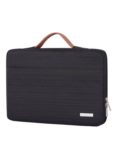 Buy Laptop Protective Case Sleeve Waterproof Briefcase Handbag Bag Black in Egypt