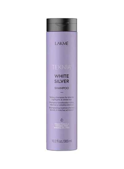 Buy Teknia White Silver Shampoo Silver 300ml in Saudi Arabia