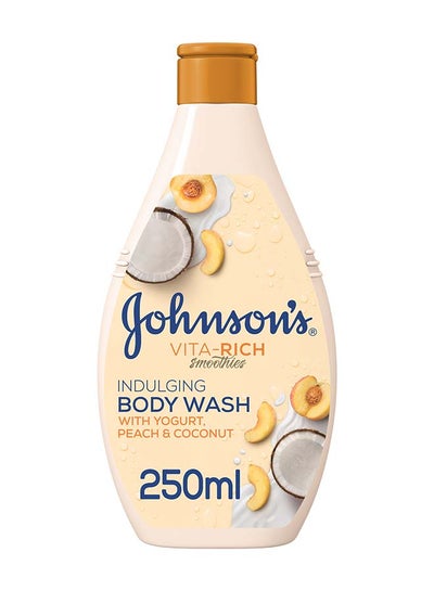 Buy Body Wash - Vita-Rich, Smoothies, Indulging, Yogurt, Peach & Coconut, 250ml in UAE