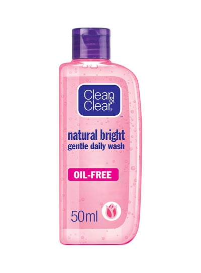 Buy CLEAN & CLEAR, Daily Facial Wash, Natural Bright, 50ml in Egypt