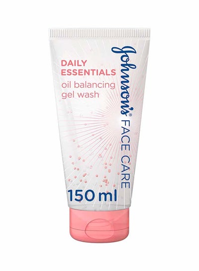 Buy Johnson's, Gel Wash, Daily Essentials, Oil Balancing, Combination Skin, Multicolour 150ml in Egypt