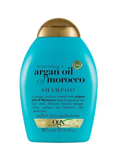 اشتري Ogx Renewing+ Argan Oil Of Morocco Shampoo أزرق 385مل في مصر