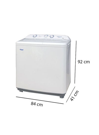 Buy Semi Automatic Washing Machine 10 kg SGW1056N White/Blue in UAE